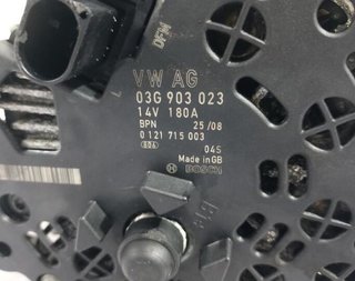 Alternador 03g903023 volkswagen passat 140265