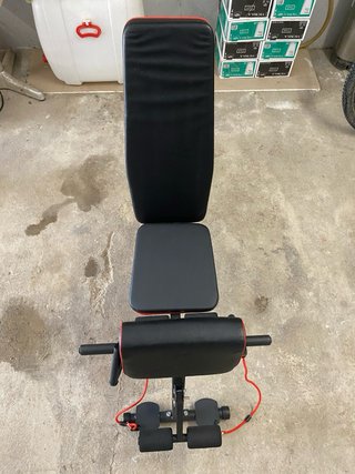 Banco de musculación multifunción ajustable