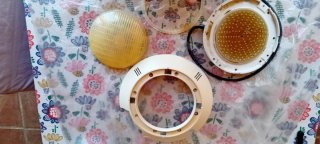 2 Focos de piscina para repuestos. Similares Astra
