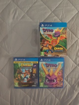 Spyro + Crash Bandicoot PS4 (Spagnolo)