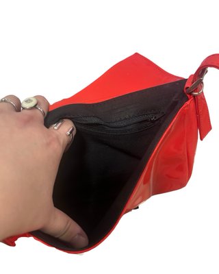 Bolso Fendi Rojo Charol Y2K Vintage