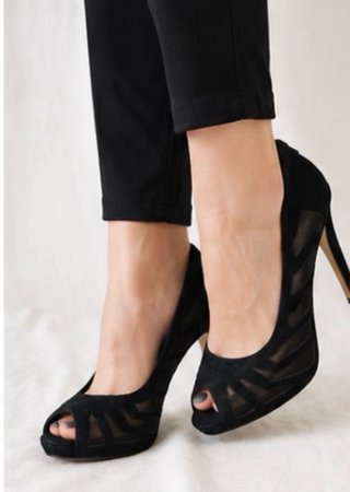Zapatos de tacón Guess negros