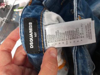 Pantaloncini Dsquared tg 14 anni (xs adulto)