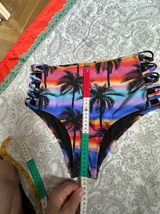 Braga de Bikini Inoo Talla M Palmeras
