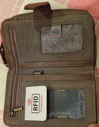 Cartera Lois Beige y Marrón