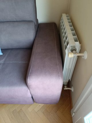 Sofá Cama Chaiselongue Marrón