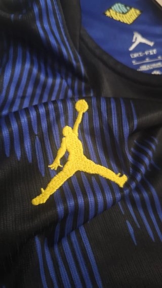 Completo Jordan x Brasile maglia e pantaloncini