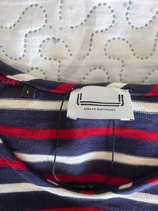 Camiseta Adolfo Domínguez Rayas L