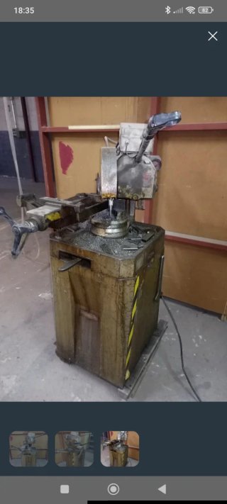 Sierra tronzadora industrial