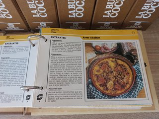 "La Buena Cocina" Sarpe | 9 Tomos Fichas de Anilla