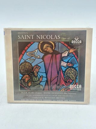 Britten Saint Nicolas Opus 42 Decca Records