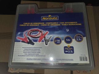 Pinzas de Batería Coche Norauto 16mm² 2.5m