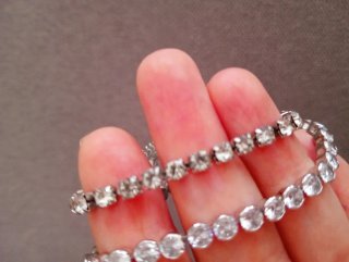 Lote accesorios color plata mujer