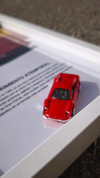 Cuadro Hot Wheels Ferrari Dino GT