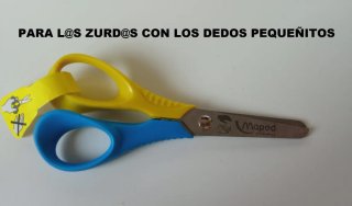 Tijeras infantiles para zurdos Maped