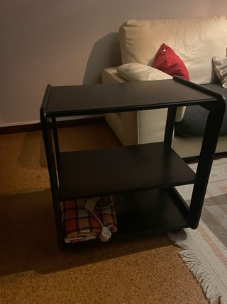 Mueble de salón negro