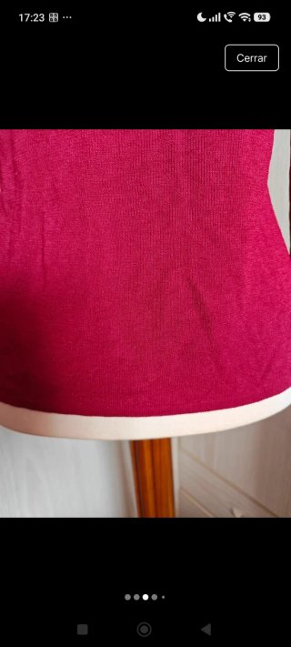 Jersey fino Park Avenue M rojo