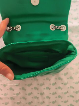 Bolso verde elegante