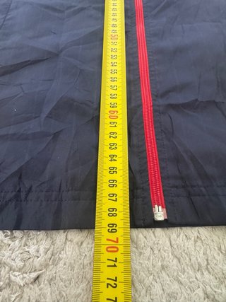 Puma chaqueta azul marino y roja retro Y2K S
