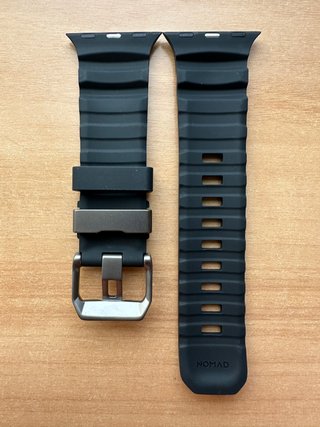 Apple Watch X Nomad 49mm. Rocky Point Band Storm