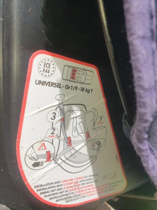 Silla coche Isofix niños hasta 18kg