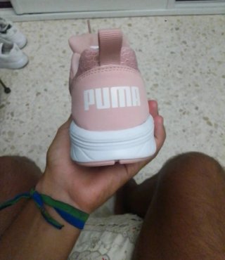 Zapatillas Puma rosas mujer