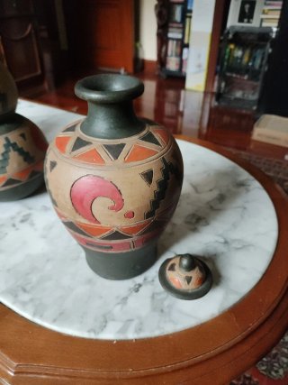 Juego de 3 jarrones decorativos