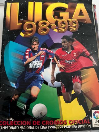 Album cromos Liga 96/97 LFP en adelante