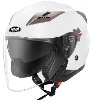 Casco Moto Jet YEMA YM-627 Doble Visera