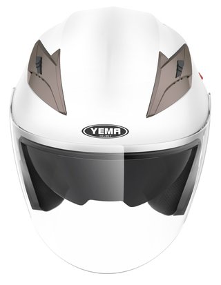 Casco Moto Jet YEMA YM-627 Doble Visera