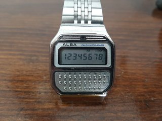 RELOJ ALBA CALCULADORA Y739-5000 BY SEIKO