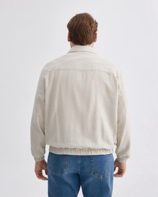 Parka Dustin Beige Lino Hombre Talla XXL