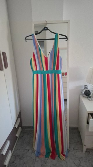 Vestido multicolor para ocasión especial