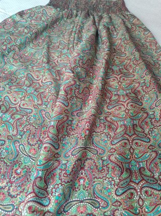 Pantalón pata elefante estampado