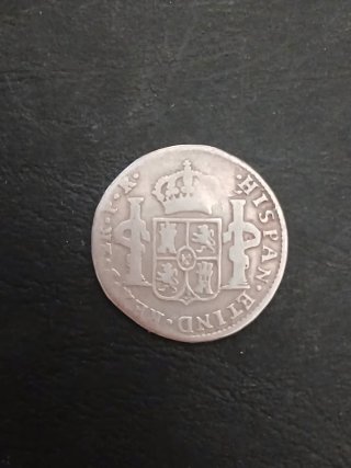 4 Monedas Plata Españolas Antiguas.