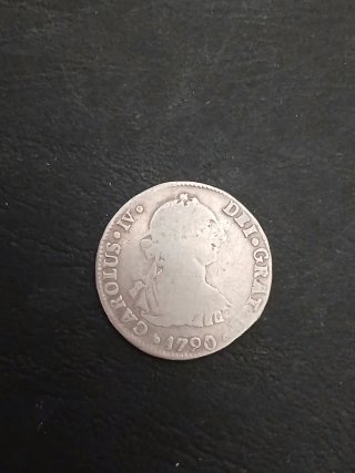 4 Monedas Plata Españolas Antiguas.