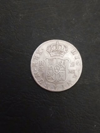 4 Monedas Plata Españolas Antiguas.