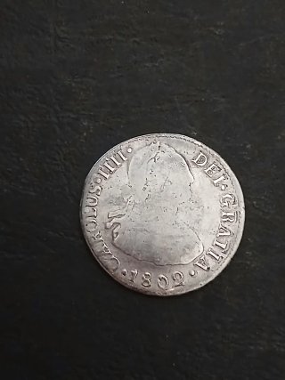 4 Monedas Plata Españolas Antiguas.