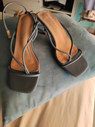 Sandalias Mary Paz Tiras Azul