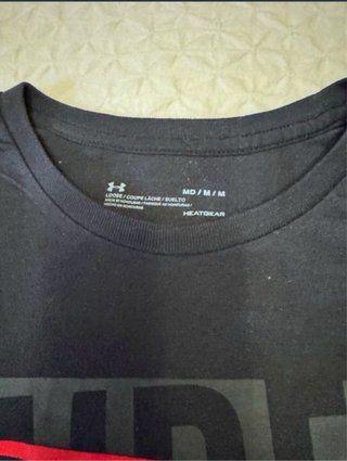 Camiseta Under Armour Negra Talla M