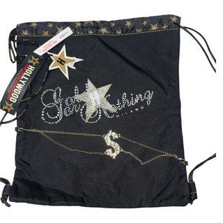 Zaino a sacca Hollywood con strass