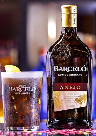 Vaso Ron Barceló