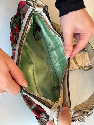 Borsa Guess Vintage Y2K Baguette Floreale