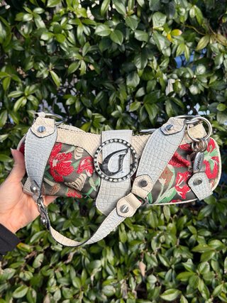 Borsa Guess Vintage Y2K Baguette Floreale