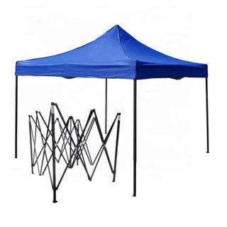 Carpa Plegable 3x3m Azul 2.1m Altura