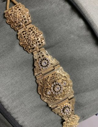 Cinturón Mantaqa Caftan Dorado