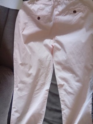 Pantalones chinos Caroll Rosa Palo Talla 40