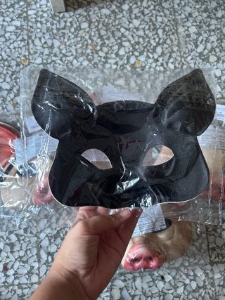 Mascara de cerdo de cosplay