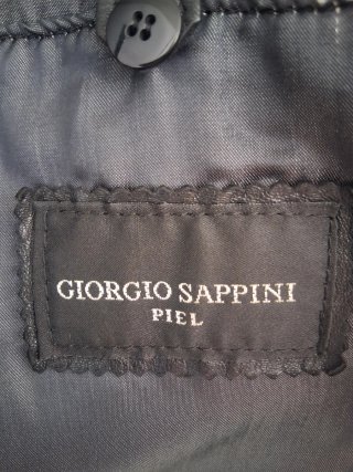 Chaquetas de piel marrón y negro para hombre