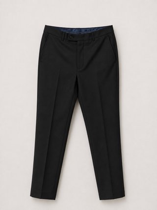 Chaqué Negro con Chaleco a Cuadros